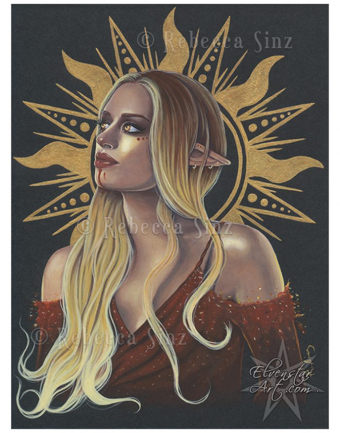 Filigree Sun Luxe Matte Fine Art Print