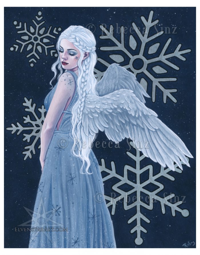 Snowfall Serenity Luxe Matte Fine Art Print