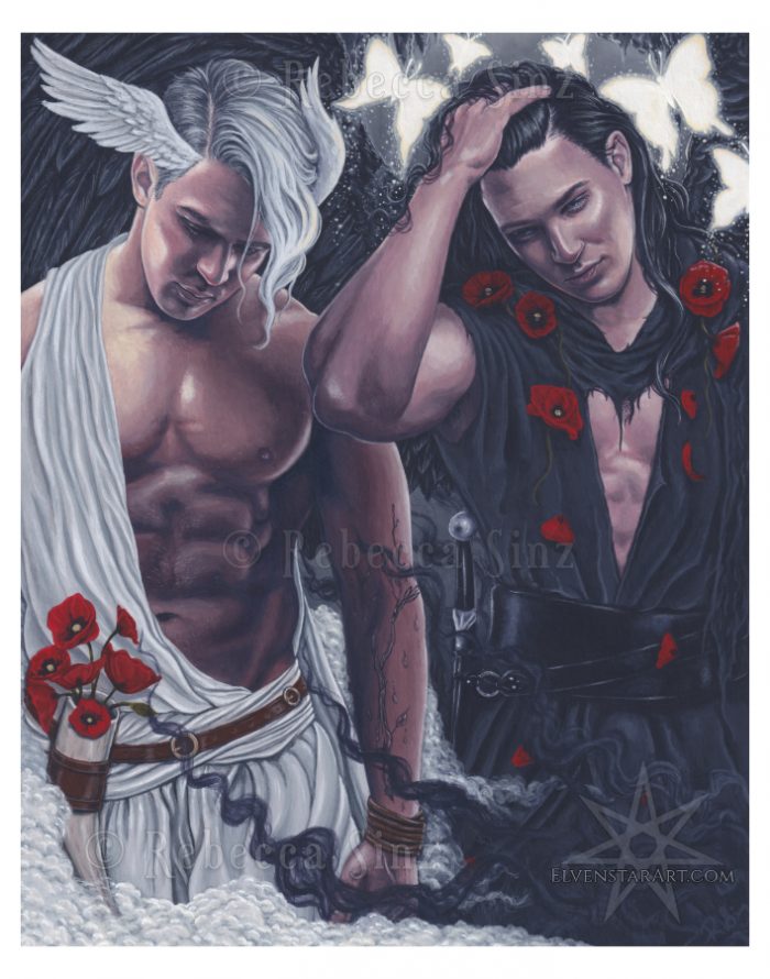 Hypnos And Thanatos Luxe Matte Fine Art Print