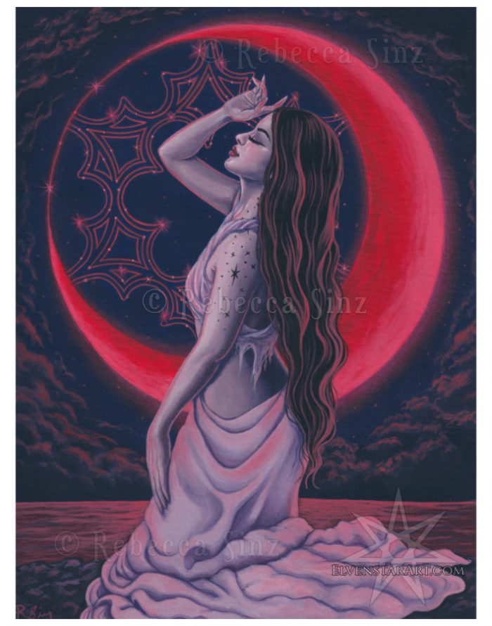 Scarlett Night Luxe Matte Fine Art Print