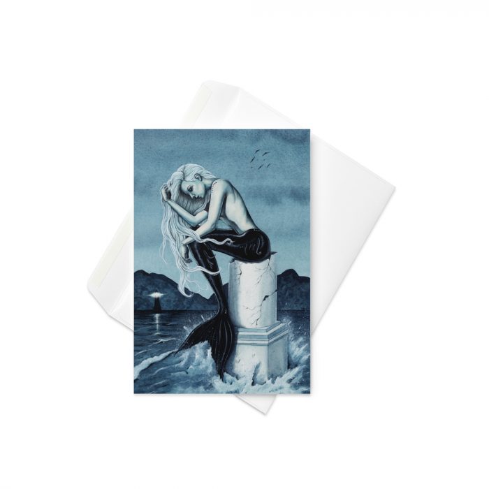 Stormy Seas Greeting card