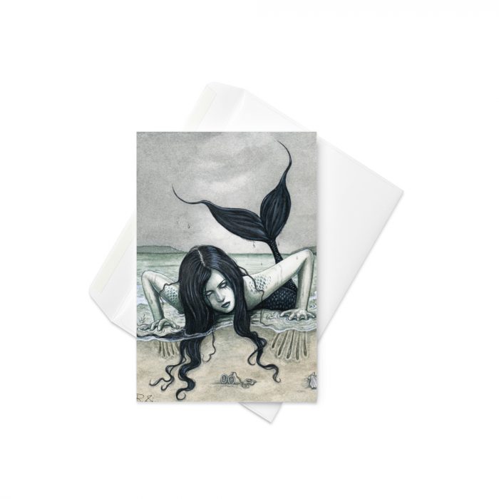 From The Dark Depths Greeting Card
