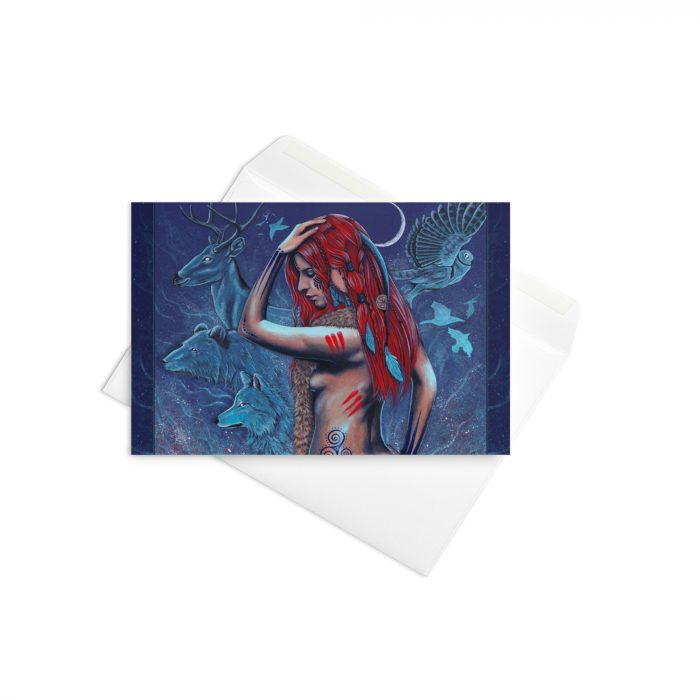 Spirit Guides Greeting card