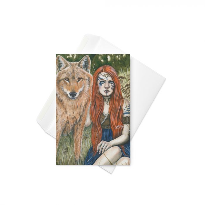 Kindred Spirits Greeting card