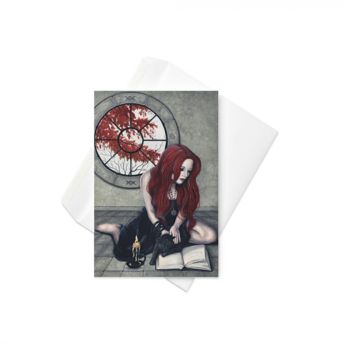 Spellbook Greeting card