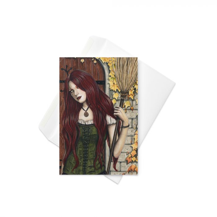 Season Of The Witch Greeting card