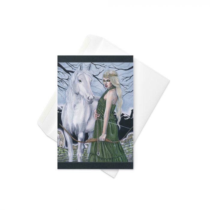 Pestilence Greeting card