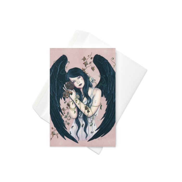 Wither Greeting card