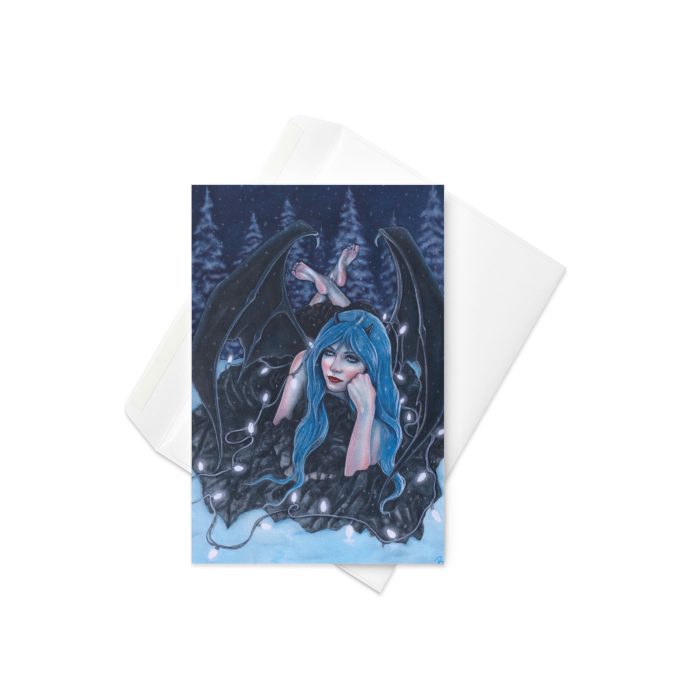 Let It Snow Greeting card