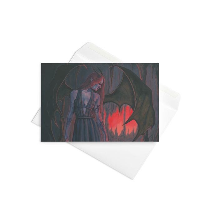 The Darkness Greeting card