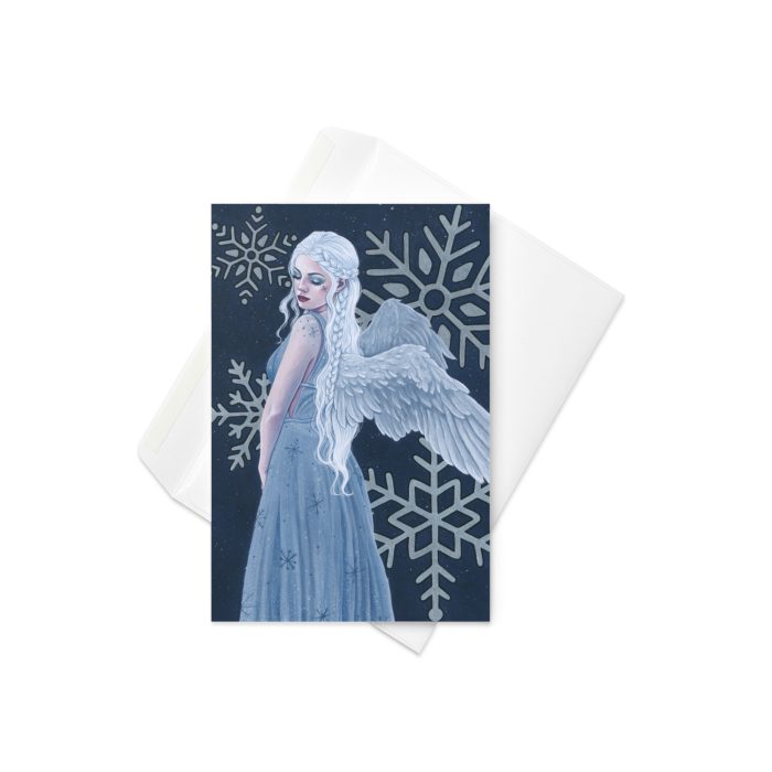 Snowfall Serenity Greeting card