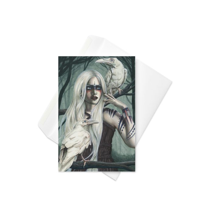 Night of the Ravens Greeting card