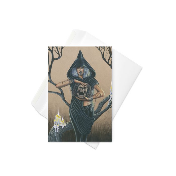Druid Greeting card