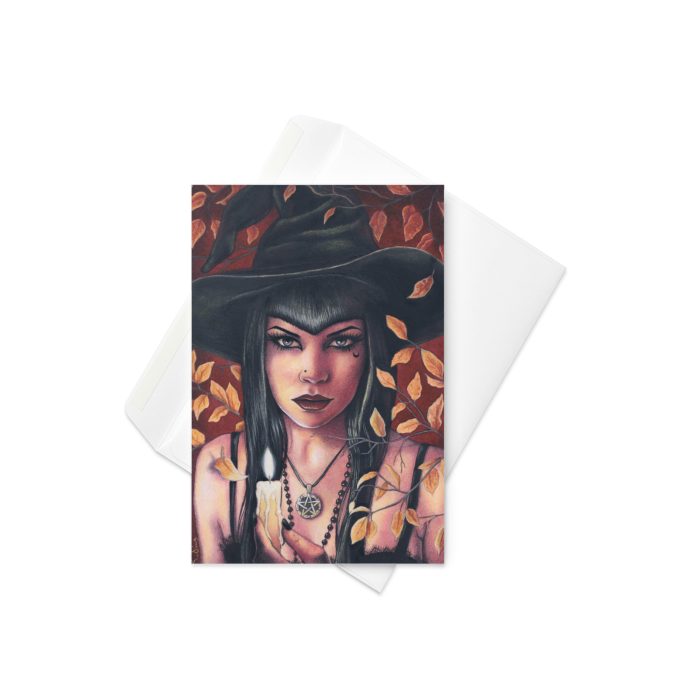 Autumn Magick Greeting card