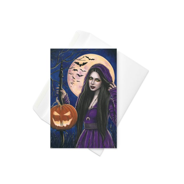 Halloween Night Greeting card