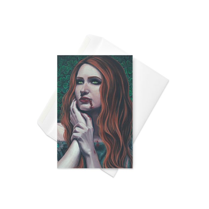 Shamrock Greeting card