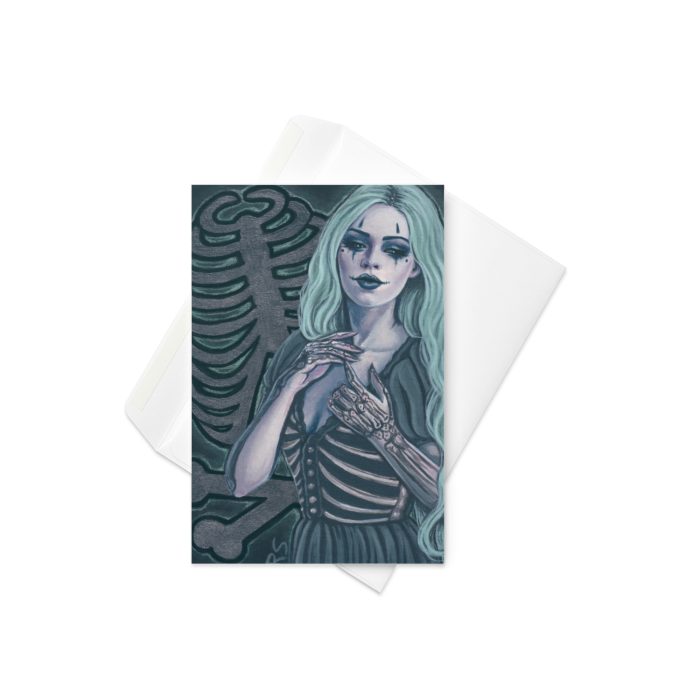 Bones Greeting card